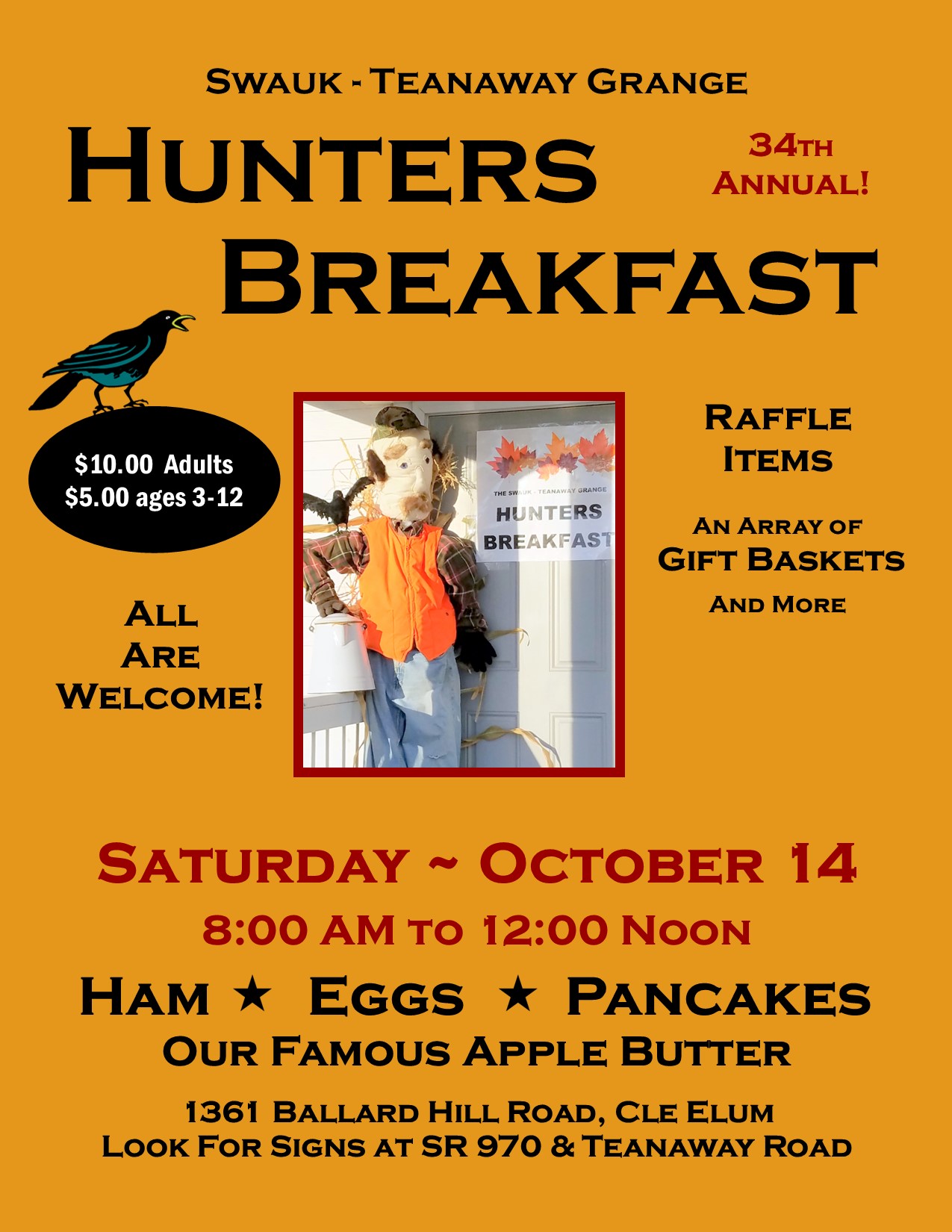 You are currently viewing Hunters Breakfast at the Grange 2023