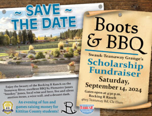 Grange Scholarship Fundraiser Dinner & Auction @ Rocking R Ranch