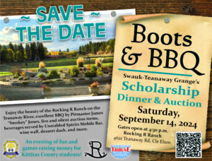 Grange Scholarship Dinner & Auction @ Rocking R Ranch