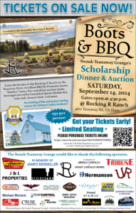Grange Scholarship Dinner & Auction @ Rocking R Ranch